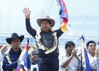 Junto a Morales, Choquehuanca dice que ‘hay mucho cuento k’epi’ que quiere dividir al MAS