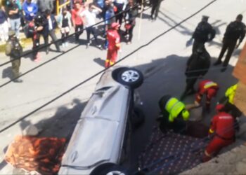 Accidente de tránsito deja dos muertos y dos heridos en el Puente Topáter