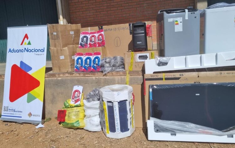 Comisan aparatos electrónicos ilegales en Oruro valuados en más de Bs 420.000