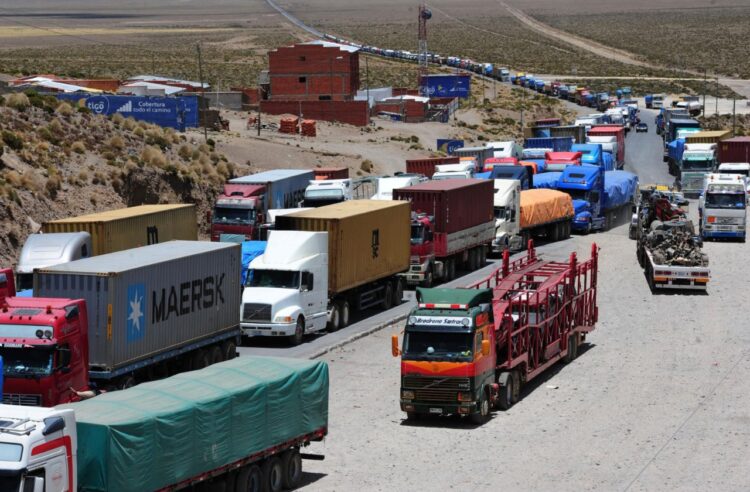 Bloqueo en fronteras