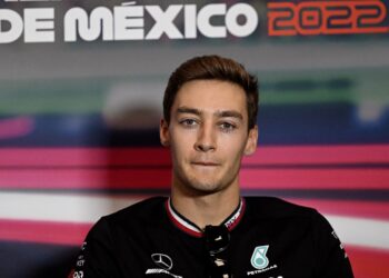 Russell, el más rápido en segundos ensayos del GP de México; Leclerc fuera por percance