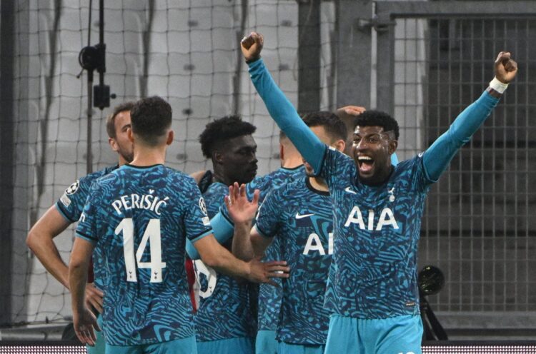 Tottenham y Fráncfort a octavos de Champions tras ganar en la última fecha