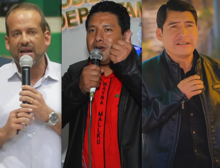 Los gobernadores Camacho, Quispe y Condori no estarán en Beni para la mesa técnica por el Censo