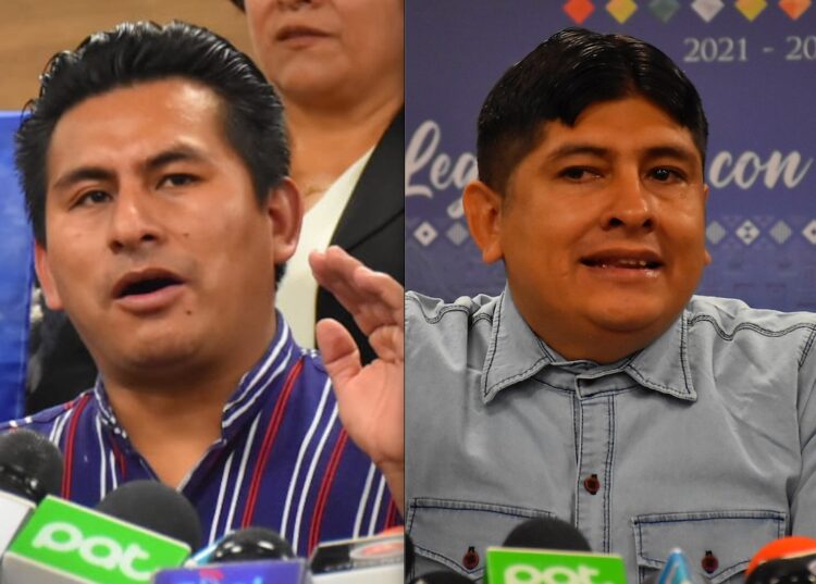 De los insultos y acusaciones pasan a los golpes, legisladores ahondan la crisis en el MAS