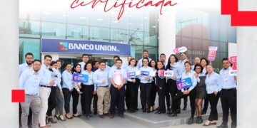 BANCO UNIÓN es certificada como un gran lugar para trabajar por la firma internacional GLOBAL PEOPLE ANALYTICS GREAT PLEACE TO WORK