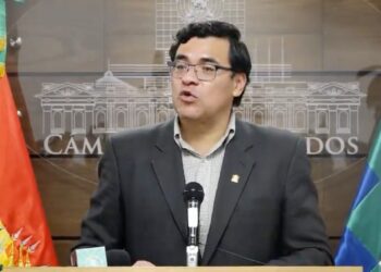 El Presidente de Diputados dio detalles de las propuestas. Foto: La Razón.