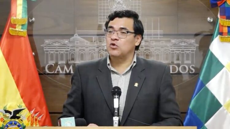 El Presidente de Diputados dio detalles de las propuestas. Foto: La Razón.