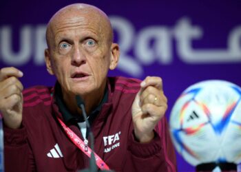 La seguridad de los jugadores es una prioridad para los árbitros, afirma Collina