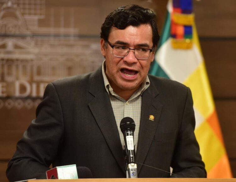 El presidente Mercado dio detalles del tratamiento de los proyectos de ley del Censo. Foto: Rodwy Cazón.