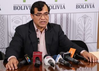 El Presidente de Diputados en contacto con los medios. Foto: Cámara de Diputados.