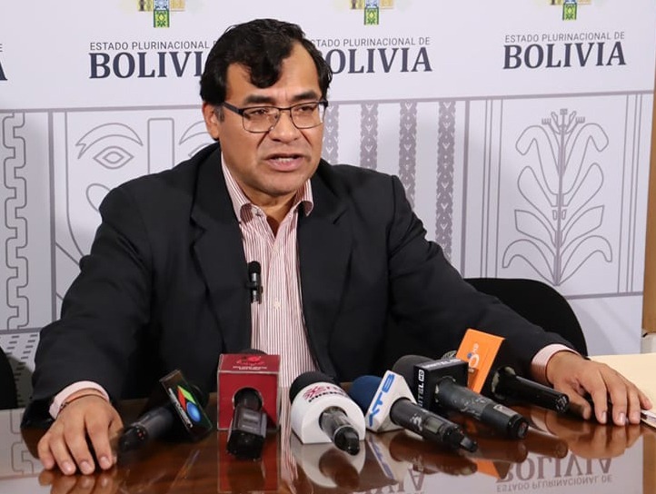 El Presidente de Diputados en contacto con los medios. Foto: Cámara de Diputados.