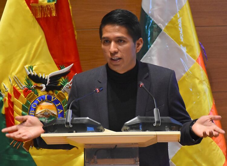 El presidente de la Cámara de Senadores Foto: APG.