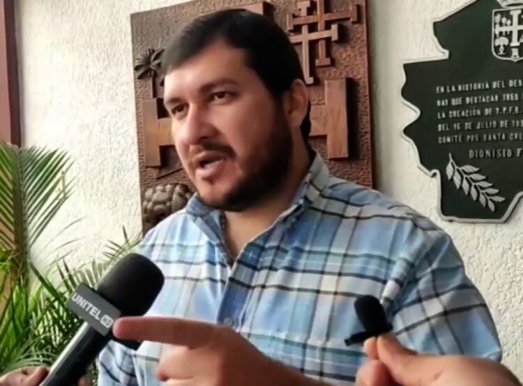 El segundo vicepresidente del Comité pro Santa Cruz. Foto: CPSC.