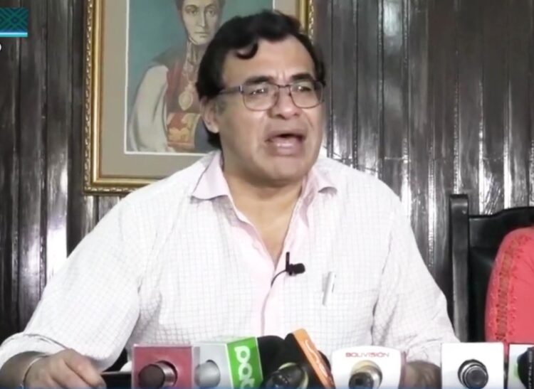 El Presidente de la Cámara de Diputados. Foto: BTV.