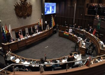 Presidente Arce asegura que hay gente afuera y dentro del MAS que quiere verlo fracasar