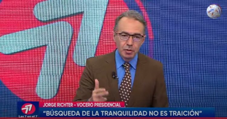 Richter: La ley del Censo no era necesaria, pero era el camino hacia la pacificación