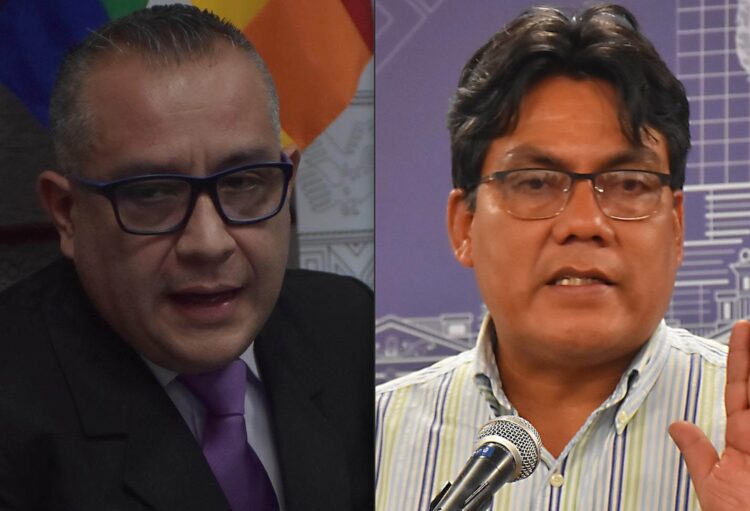 Cox y Arce denunciaron persecución política y judicial. Foto: APG.