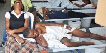 La ONU, preocupada por la propagación de la epidemia de cólera en Haití.
