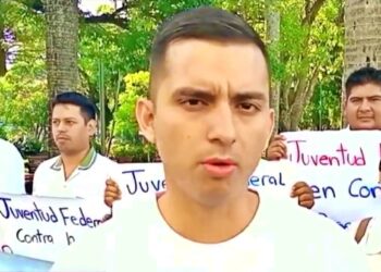 Irrumpe la ‘Juventud Federal’ y dice que Camacho, Calvo y Cuéllar ‘no están solos’