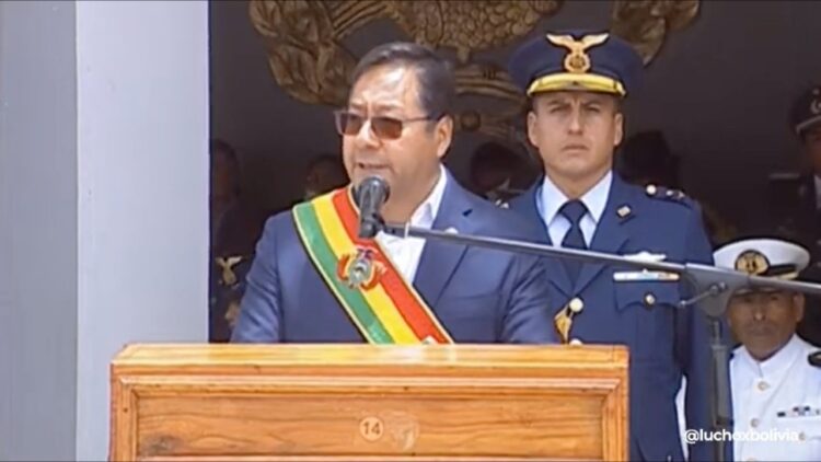 Arce: ‘El derecho a la protesta no justifica la quema de sedes obreras y campesinas’