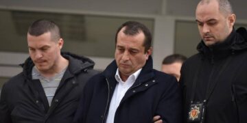 Detenido el fiscal especial de Montenegro por posible complicidad criminal.