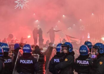Herido un hombre en Milán durante los festejos del pase de Marruecos