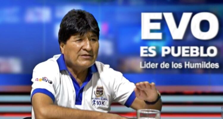 Morales denuncia que registro en ministerios será usado para ‘conseguir legalidad del PS-1’