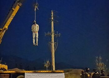 Ejecución pública en Irán de un segundo condenado a muerte.