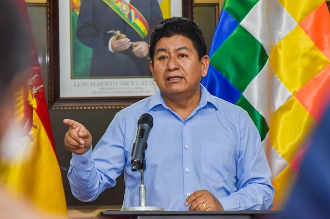 Ministro Montaño: No es el federalismo lo que busca el señor Camacho, es la división de Bolivia