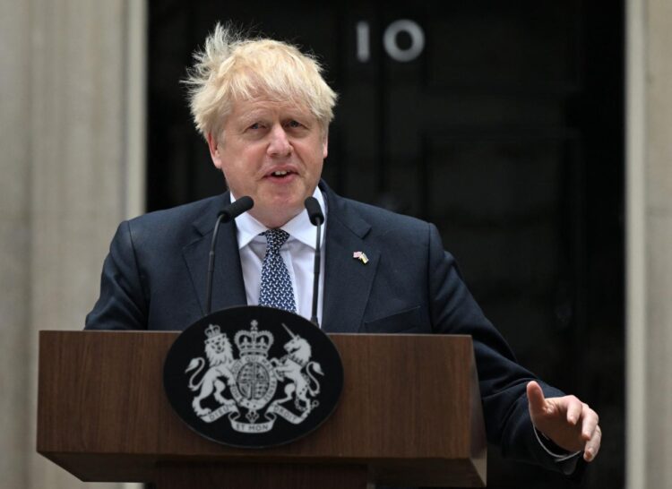 Johnson ganó un millón de dólares por dar discursos desde su dimisión.