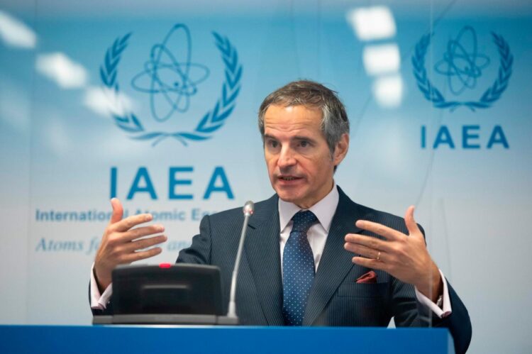 Yoon le traslada a Grossi su preocupación por el programa nuclear.