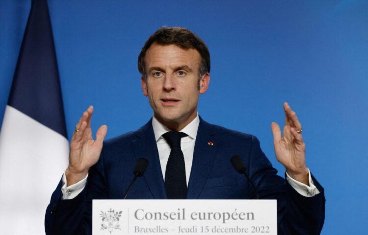 Macron quiere hablar con Putin sobre ataques con drones.