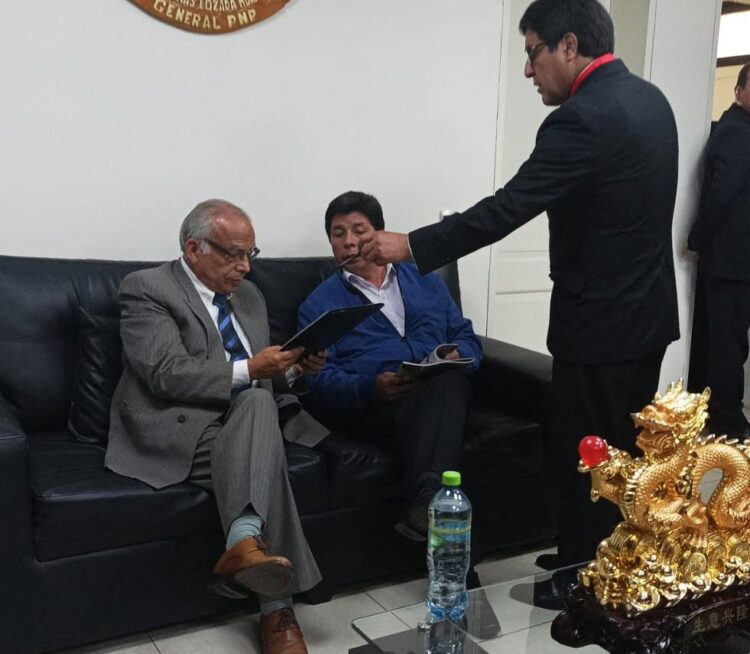 Pedro Castillo será trasladado a la prisión donde está Fujimori.