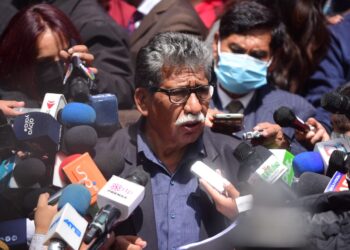 Dirigente del PS-1 asegura que no hay ningún acuerdo político con el presidente Luis Arce