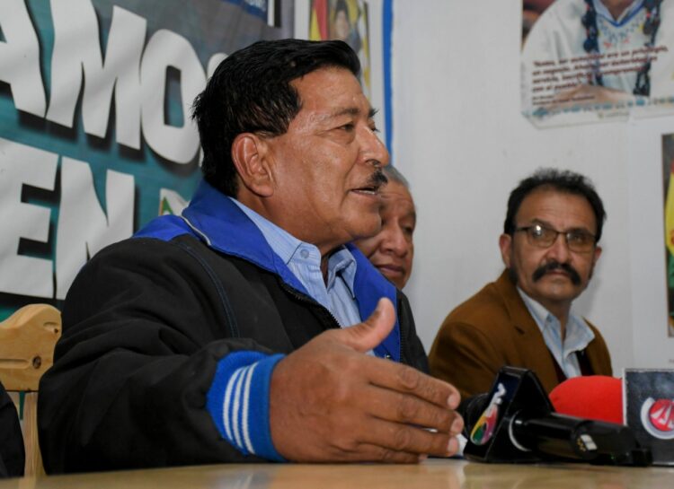 El vicepresidente del MAS, Gerardo García. Foto: APG.