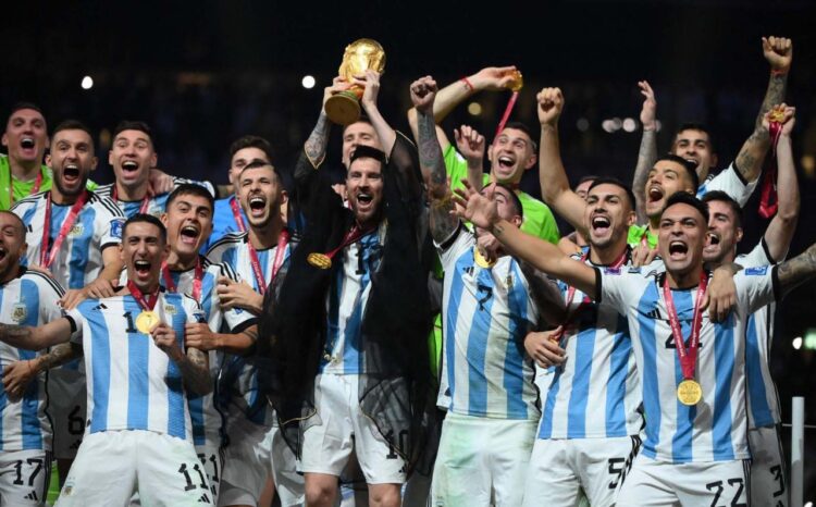 Gobierno de Argentina declara fiesta nacional por la Copa Mundial.