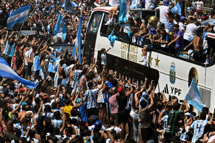 31 heridos y nueve detenidos durante la celebración de la Copa del Mundo.