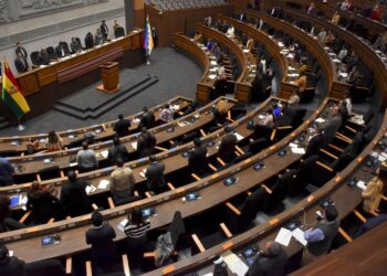 Sesión de diputados y senadores en la Asamblea Legislativa. Foto: APG.