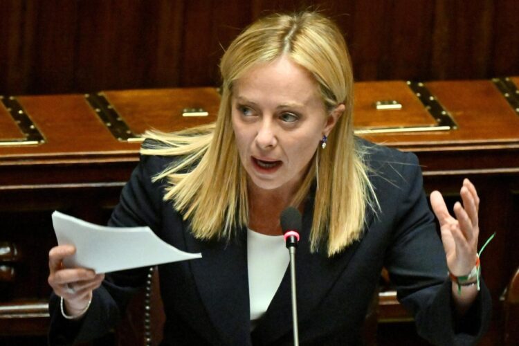 Meloni expresa su deseo de viajar a Ucrania en 2023.