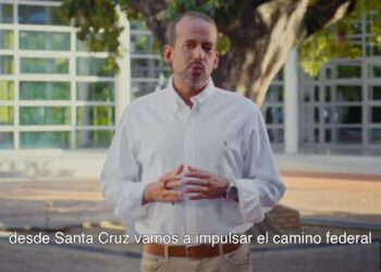 Camacho asegura que en 2023, desde Santa Cruz, se impulsará el camino federal