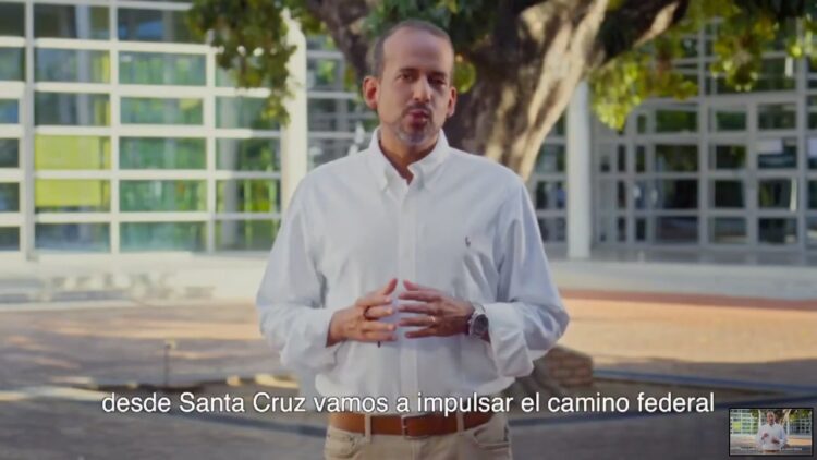 Camacho asegura que en 2023, desde Santa Cruz, se impulsará el camino federal