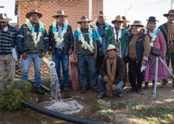 Gobierno entrega sistemas de agua en respuesta a afectaciones por sequía