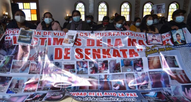 Víctimas de Senkata se solidarizan con víctimas de Perú y piden resistir.