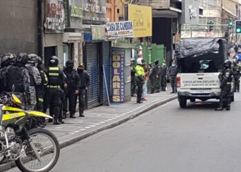 La disputa por un inmueble en La Paz termina con 15 personas arrestadas