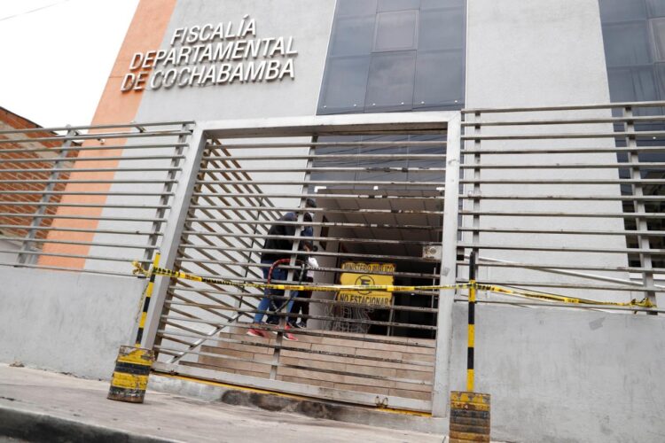 Un juzgado sentencia a cinco personas por destrozos en Fiscalía Departamental de Cochabamba