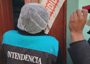 Los efectivos inspeccionaron al menos 60 hornos, de éstos 10 fueron suspendidos. Foto: AMUN