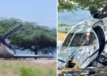 Avioneta se sale de pista y mata a niño que estaba en una playa colombiana