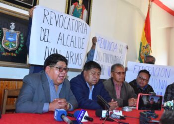 Dirigentes anuncian medidas de protesta. Foto: Archivo LP