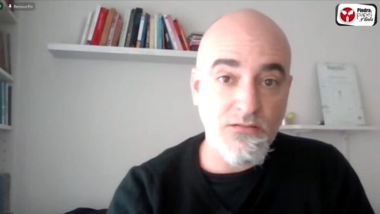 El periodista argentino Andrés Sal.Ari