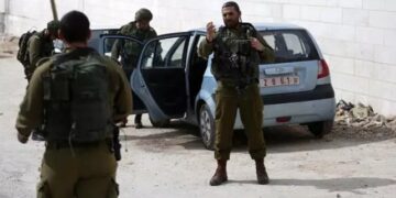 Mueren a tiros dos árabes israelíes en la frontera de Israel con Cisjordania.
